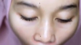 Entot Doggy Ayang Hijab Depan Cermin